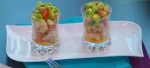 Recetas faciles de Ensalada de Camarones con Hierbas y Tomates Cherry