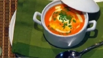 Recetas de Navidad: Sopa de tomate con naranja y comino