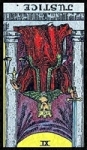 Tarot, amigo y consejero: Que dice la otra cara de la Justicia (invertida)