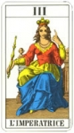 Los arcanos mayores y el tarot del amor: La Emperatriz y sus misterios