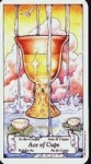 Las cartas del tarot y el as de copa
