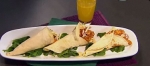 Recetas faciles de pollo crocante con ensalada de mango