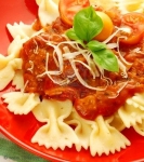 Recetas faciles de corbatitas en salsa de beterraga