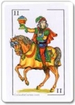 El tarot del amor y el caballo de copas