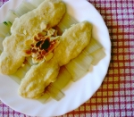 Pencas de acelgas con almendras y jamón, la receta: