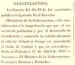Sabadell: la ciudad de 135 años