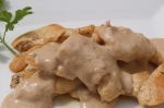 Pavo en salsa de nueces - receta navideña