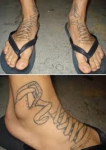 Los tatuajes para llevar en los pies