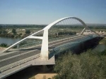Estructura del Puente del Tercer Milenio de Zaragoza
