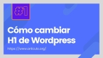 Cambiar los H en los títulos de solo el sidebar en WordPress
